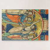 De ongelovigheid van Thomas uit Psalter  Legpuzzel (Horizontaal)