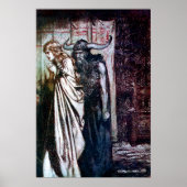 De ongelukkige bride poster (Voorkant)