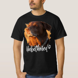 De 'Ongeruste' Hond - Zen Vibe Huisdierliefhebber  T-shirt