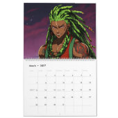 De ongetemde Saiyan koning Kalender (Mar 2027)