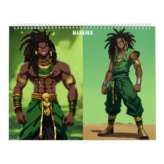 De ongetemde Saiyan koning Kalender (Hoes)