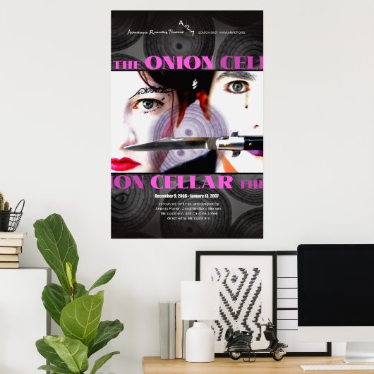 DE ONION CELLAR POSTER (Thuiskantoor)