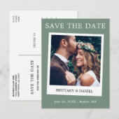 De onmiddellijke Foto van de Camera sparen de Datu Briefkaart (Voorkant / Achterkant)