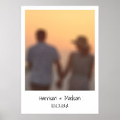 De onmiddellijke fotonaam van de terugkeer moderne poster (Voorkant)