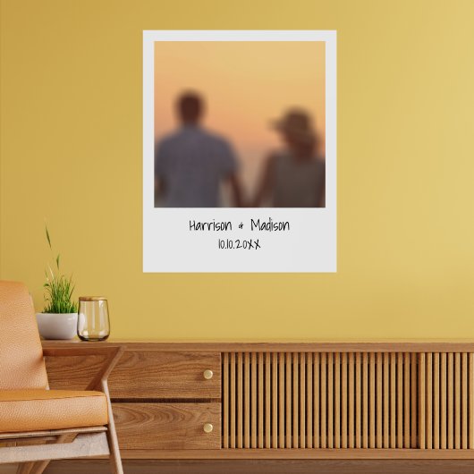 De onmiddellijke fotonamen van de terugkeer modern poster (Woonkamer 2)