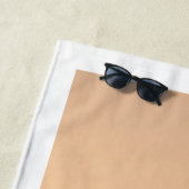 De onmiddellijke fotonamen van de terugkeer modern strandlaken (In situ)