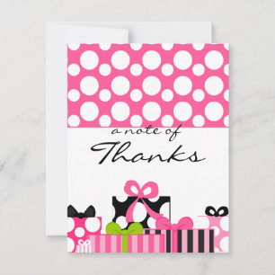 De onmogelijke bruiloft Stack bedankt nota nr. 5 Notitiekaartje