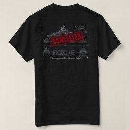 De Onmogelijke Droom Jacht (Blauwdruk Editie) T-shirt