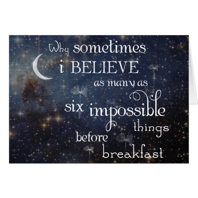 De onmogelijke Kaart van de Sterren van Dingen (Voorkant Horizontaal)