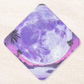 "de Onmogelijke Maan"- Kartonnen Onderzetters (Voorkant)