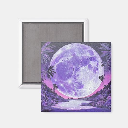 "de Onmogelijke Maan"- Magneet (Voorkant / Achterkant)