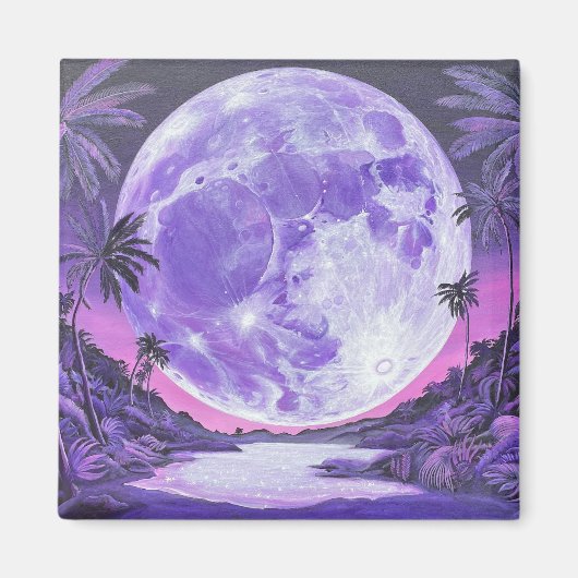 "de Onmogelijke Maan"- Magneet (Voorkant)