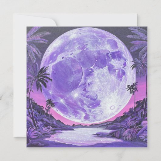 De Onmogelijke Maan-Sticker Kaart (Achterkant)