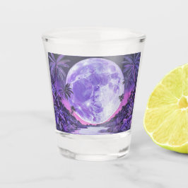 De Onmogelijke Maan-Sticker Shot Glas