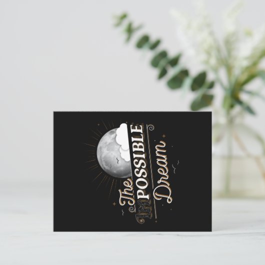 De onmogelijke (mogelijke) droom / Briefkaart (Staand voorkant)