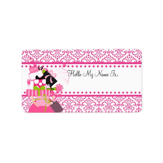 De onmogelijke namen van het haardbalspoor etiket (Voorkant)