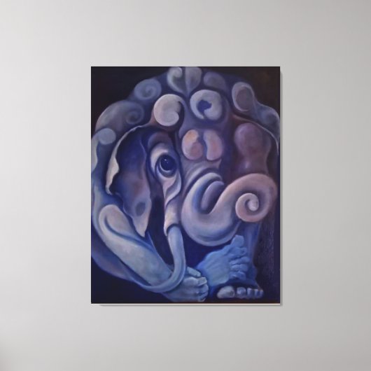 de onschuldige canvas afdruk (Voorkant)