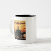 De onsterfelijke Harpy Tweekleurige Koffiemok (Voorkant links)