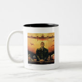 De onsterfelijke Harpy Tweekleurige Koffiemok (Links)