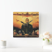 De onsterfelijke Harpy Vierkante Klok (Huis)