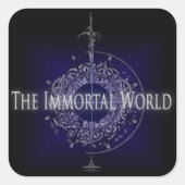 De Onsterfelijke Wereld Sticker (Voorkant)