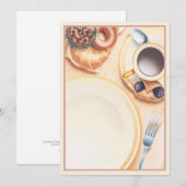 De ontbijtclub © notitiekaartje (Voorkant / Achterkant)