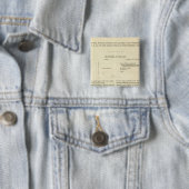 De ontbinding van het Western Rijk 476 AD Vierkante Button 5,1 Cm (In situ)