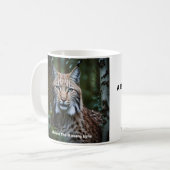 De ontbrekende Lynx Coffee Mok (Voorkant links)