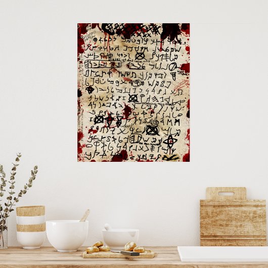 De ontbrekende pagina poster (Keuken)