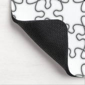 De ontbrekende Sjabloon van het Punt van het Puzze Muismat (Hoek)