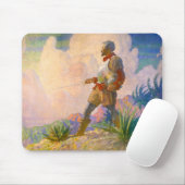 De ontdekker door Newell Convers Wyeth Muismat (Met muis)