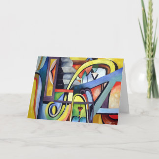 De ontdekking - Spatie notecard Kaart