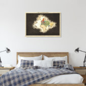 De ontdekking van America 1498 AD Canvas Afdruk (Insitu (Slaapkamer))
