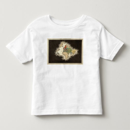 De ontdekking van America 1498 AD Kinder Shirts (Voorkant)