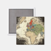 De ontdekking van America 1498 AD Magneet (Voorkant / Achterkant)