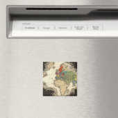 De ontdekking van America 1498 AD Magneet (Insitu (Vaatwasser))