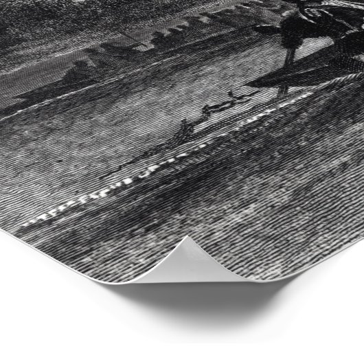 De ontdekking van de Mississippi door de Soto Poster (Hoek)