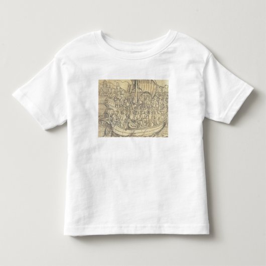 De ontdekking van de Nieuwe Wereld door Chrisopher Kinder Shirts (Voorkant)