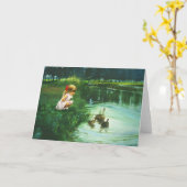 De Ontdekking van de ochtend Kaart (Gele Bloem)