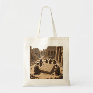 De ontdekking van de Steen van Rosetta (1799) Tote Bag