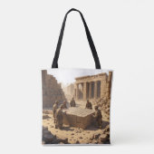 De ontdekking van de Steen van Rosetta (1799) Tote Bag (Achterkant)
