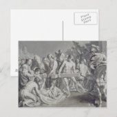 De ontdekking van het ware kruis briefkaart (Voorkant / Achterkant)