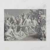 De ontdekking van het ware kruis briefkaart (Voorkant)