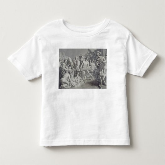 De ontdekking van het ware kruis kinder shirts (Voorkant)