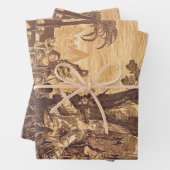 De ontdekking van Mozes uit het boek Exodus Inpakpapier Vel (In situ)