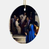 De ontdekking van onze Heer Keramisch Ornament (Rechts)