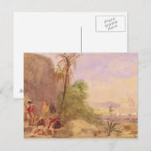 De ontdekking van Tipu's lichaam bij de waterpas b Briefkaart (Voorkant / Achterkant)