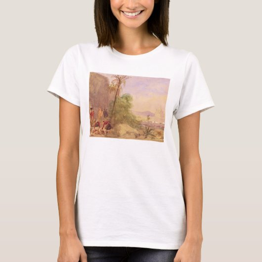 De ontdekking van Tipu's lichaam bij de waterpas b T-shirt (Voorkant)