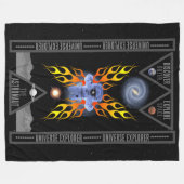 De ontdekkingsreiziger fleece deken (Voorkant (Horizontaal))