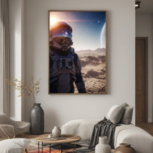 De Ontdekkingsreiziger van het Onbekende Poster